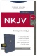 NKJV Thinline Bible, Leathersoft Navy, Thumb Index (Indexed)